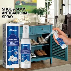 Shoe & Sock Freshening Care Spray, Footwear Interior Stale Odor Relieving Mist, Daily Sneaker Boot Insole Deodorizing Household Supplies