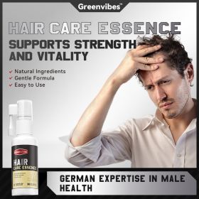 Only Self Pickup---GreenVibes Anti-Breakage Hair Nourishing Essence, Repairs Dry And Frizzy Hair For Silky Smooth Tresses (Option: Default)